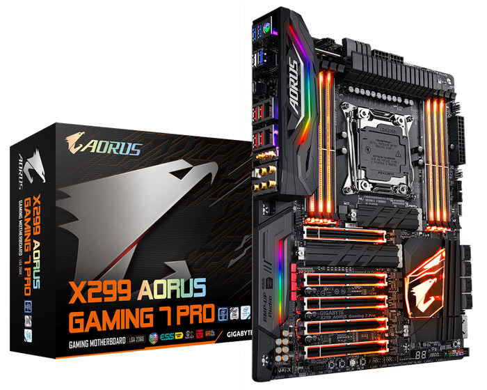 Gigabyte x299 aorus gaming 7 обзор