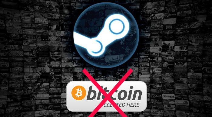 steam removes bitcoin