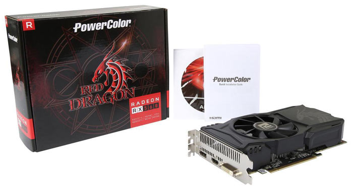 Powercolor cheap rx 560