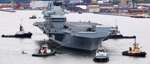 Royal Navy's new £3.5bn aircraft carrier runs on Windows XP - Software ...