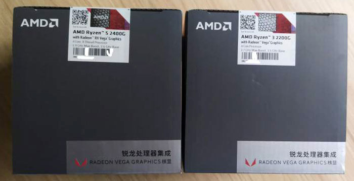 AMD Raven Ridge APU packaging photos and benchmarks leak - CPU