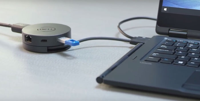 Dell shows off the DA300 USB-C mobile adaptor - Peripherals - News