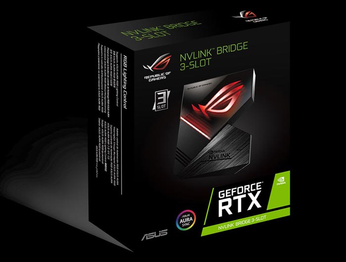 Asus rog 2025 nvlink 3 slot