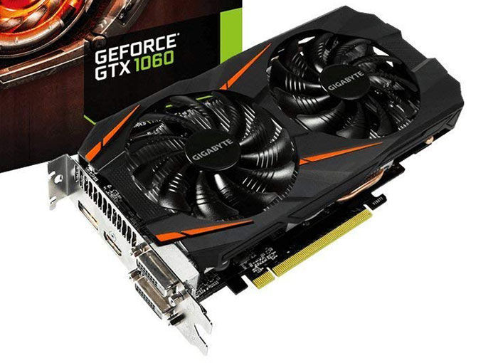 Gigabyte may be readying a GeForce GTX 1060 with GDDR5X Graphics