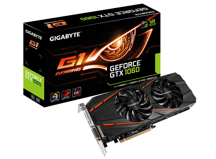 Gigabyte and Palit reveal GDDR5X based GTX 1060 cards Graphics