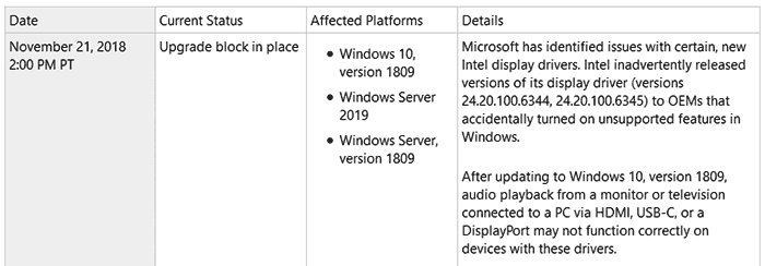 microsoft audio driver update