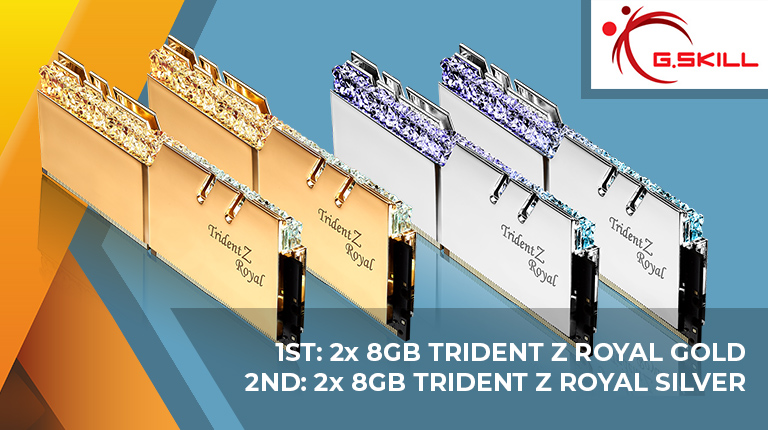 Hexus: Win one of two G.Skill Trident-Z Royal kits