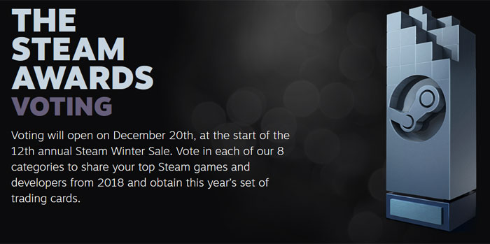 Steam Winter Sale And Steam Awards Voting Begins Today Pc News Hexus Net