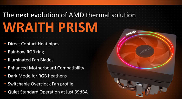 AMD Wraith Prism solus will be available shortly - Cooling - News -  