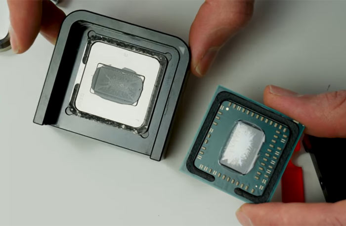 AMD Ryzen 5 2400G delidded and temperature tested - CPU - News