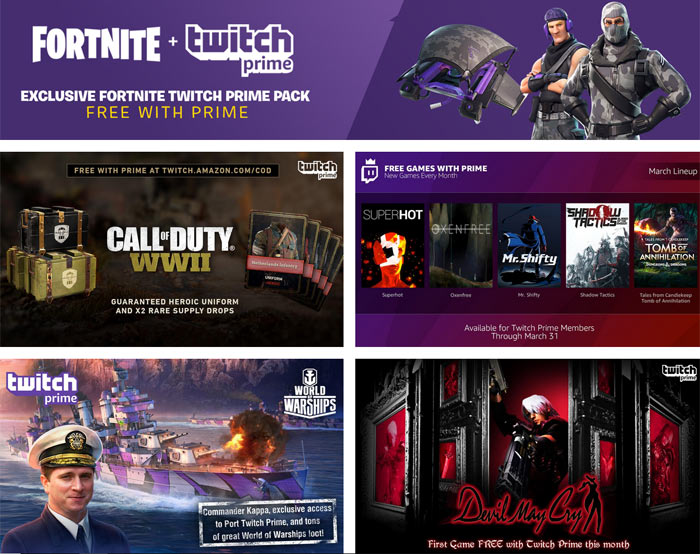 and it introduced the ability to link your amazon and twitch accounts to reap various subscriber benefits delivering complementary twitch prime access - how to link twitch to amazon prime fortnite