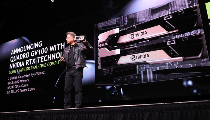 Nvidia unveils the Volta based Quadro GV100 Graphics News