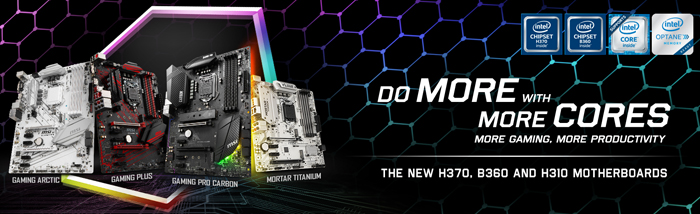 Msi Launches Intel H370 60 And H310 Motherboards Mainboard News Hexus Net