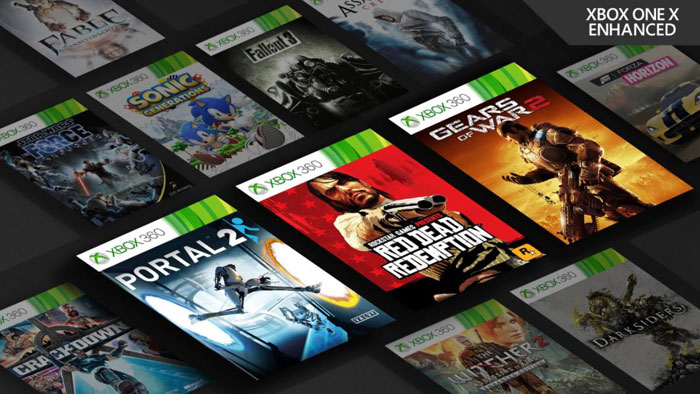 xbox 360 games on xbox one x