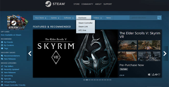 steam web store