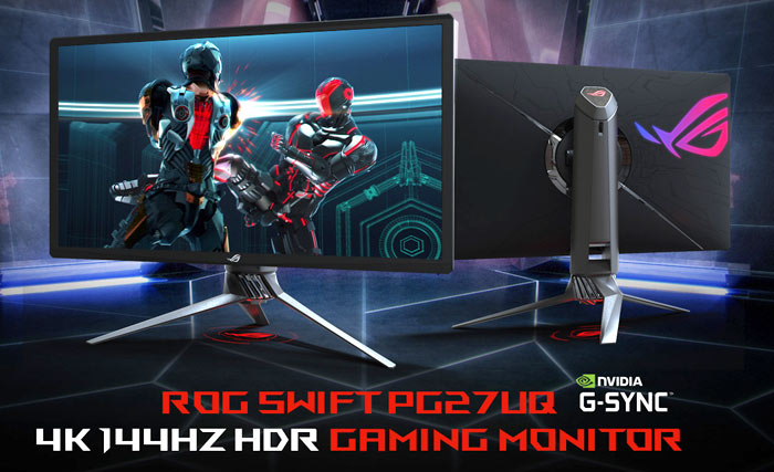 The Asus Swift PG27UQ is the world's first 144Hz 4K gaming monitor