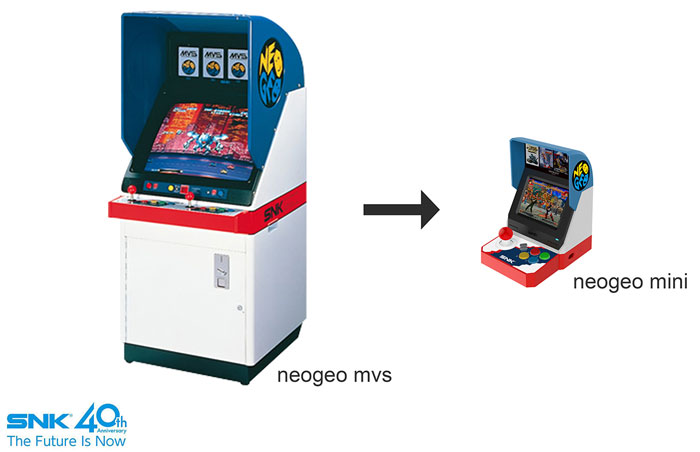 Neo Geo Mini officially unveiled, comes with 40 games and built-in screen