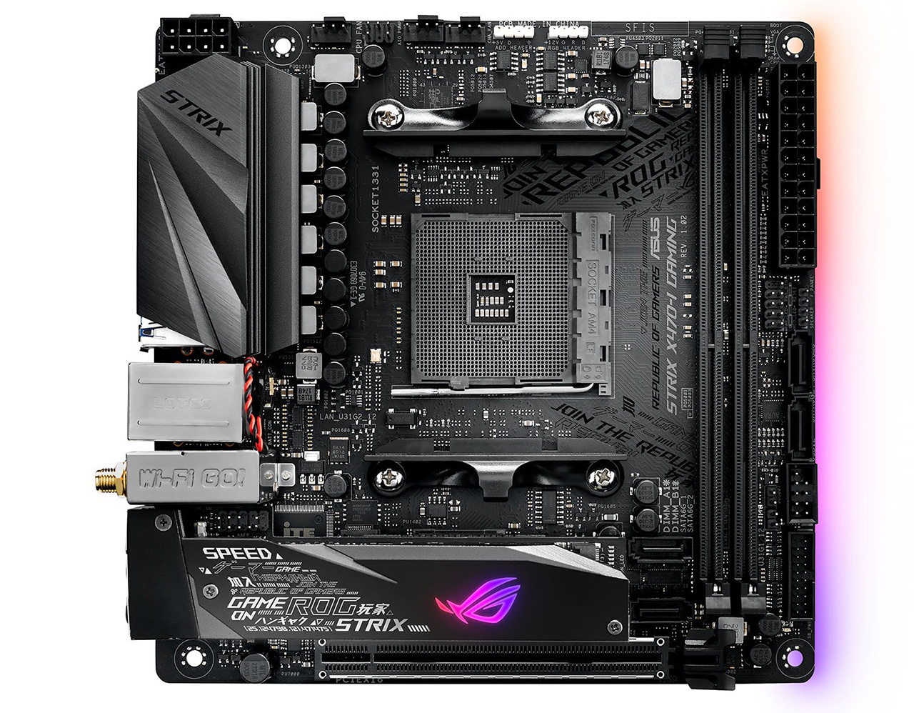 Review: Asus ROG Strix X470-I Gaming 