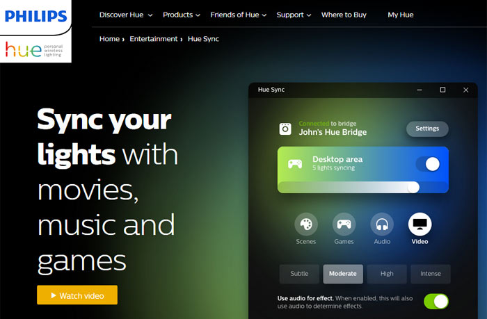 philips hue software download
