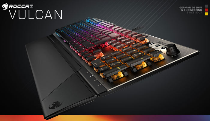 Roccat Vulcan Mechanical Gaming Keyboard Announced Peripherals News Hexus Net