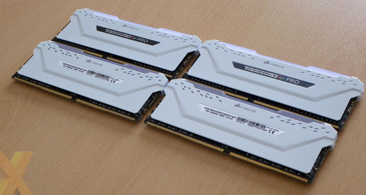 Tectonic afvisning Prøve Review: Corsair Vengeance RGB Pro 32GB DDR4-3600 (CMW32GX4M4C3600C18W) -  RAM - HEXUS.net