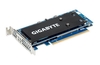 Gigabyte launches PCIe cards for up to four M.2 SSDs