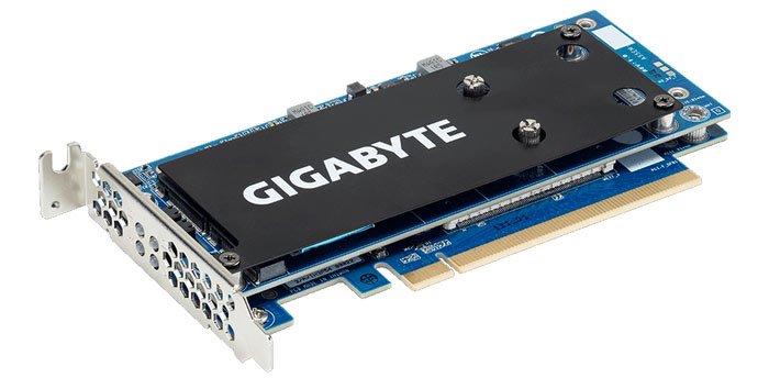 Gigabyte launches PCIe cards for up to M.2 SSDs - Storage - News -