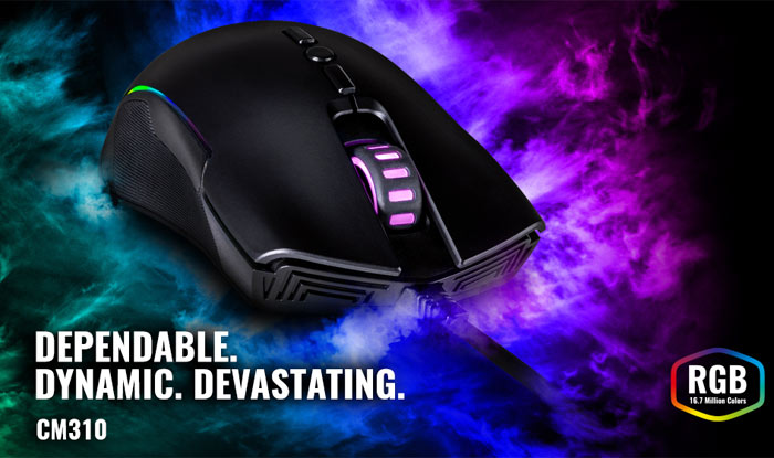 The New Cooler Master CM310 Mouse