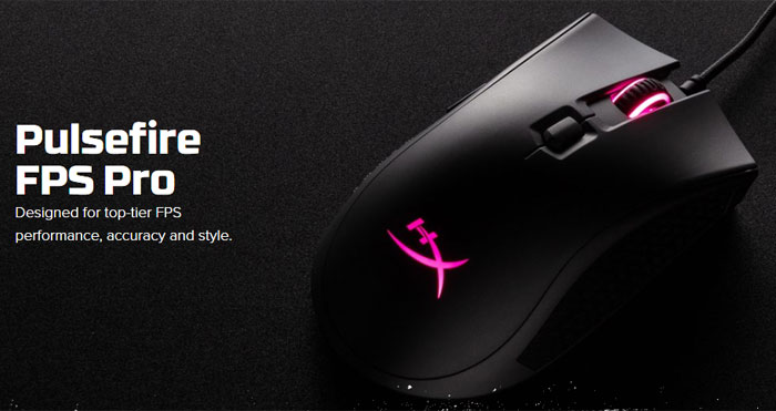 HyperX Pulsefire FPS Pro RGB gaming mouse ships ...