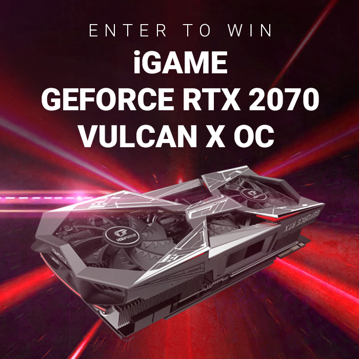 Hexus: Win a Colorful iGame GeForce RTX 2070 Vulcan X OC