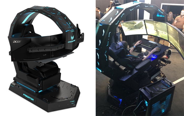 Acer Predator Thronos reimagines the PC gaming chair Peripherals