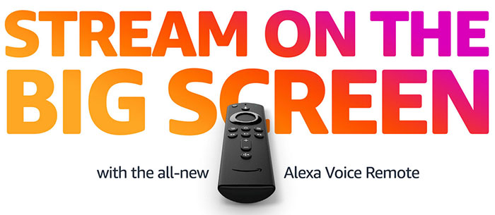 New  Fire TV Stick 2019 Alexa Voice Remote with TV Control Buttons