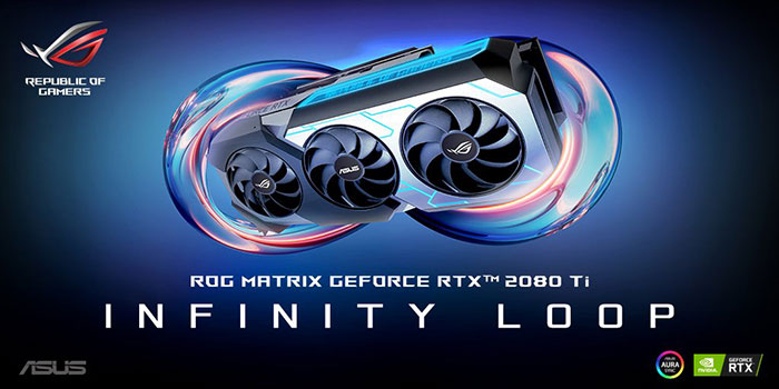 Asus ROG Matrix 2080 Ti with built in AiO cooler announced