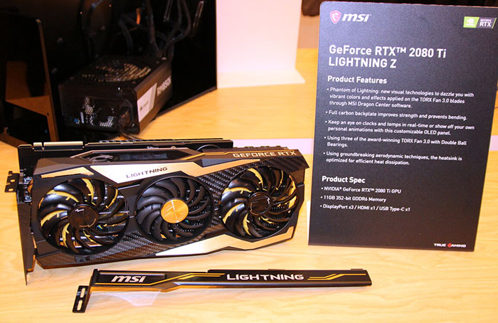 Msi lightning z online 2080ti