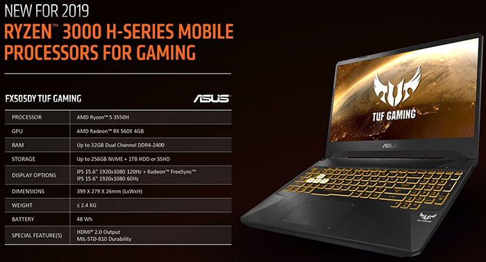 AMD announces its 2019 Ryzen Mobile Processors Laptop News