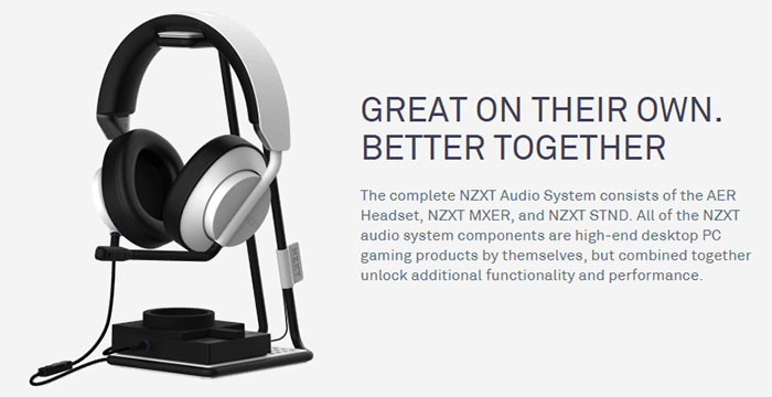 NZXT unveils its first audio products a headset ecosystem