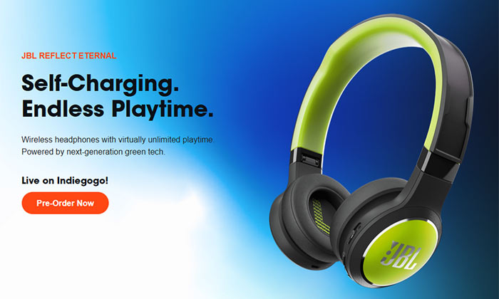 Jbl self best sale charging headphones