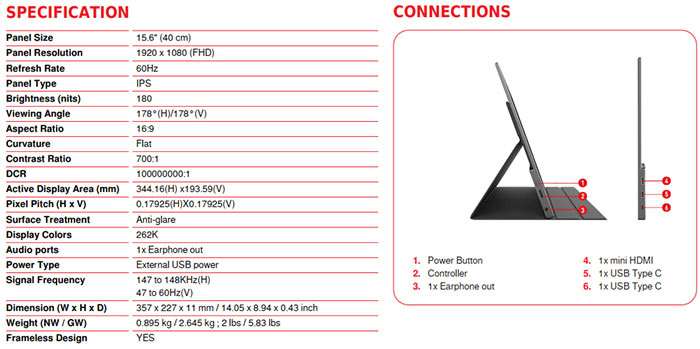 MSI Optix MAG161V launched - its first portable gaming monitor