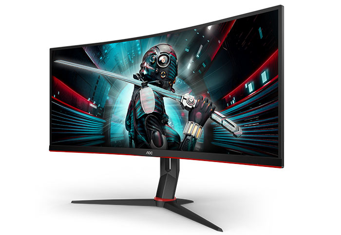 Aoc Launches The Cu34g2 X Ultra Wide Curved Monitors Monitors News Hexus Net