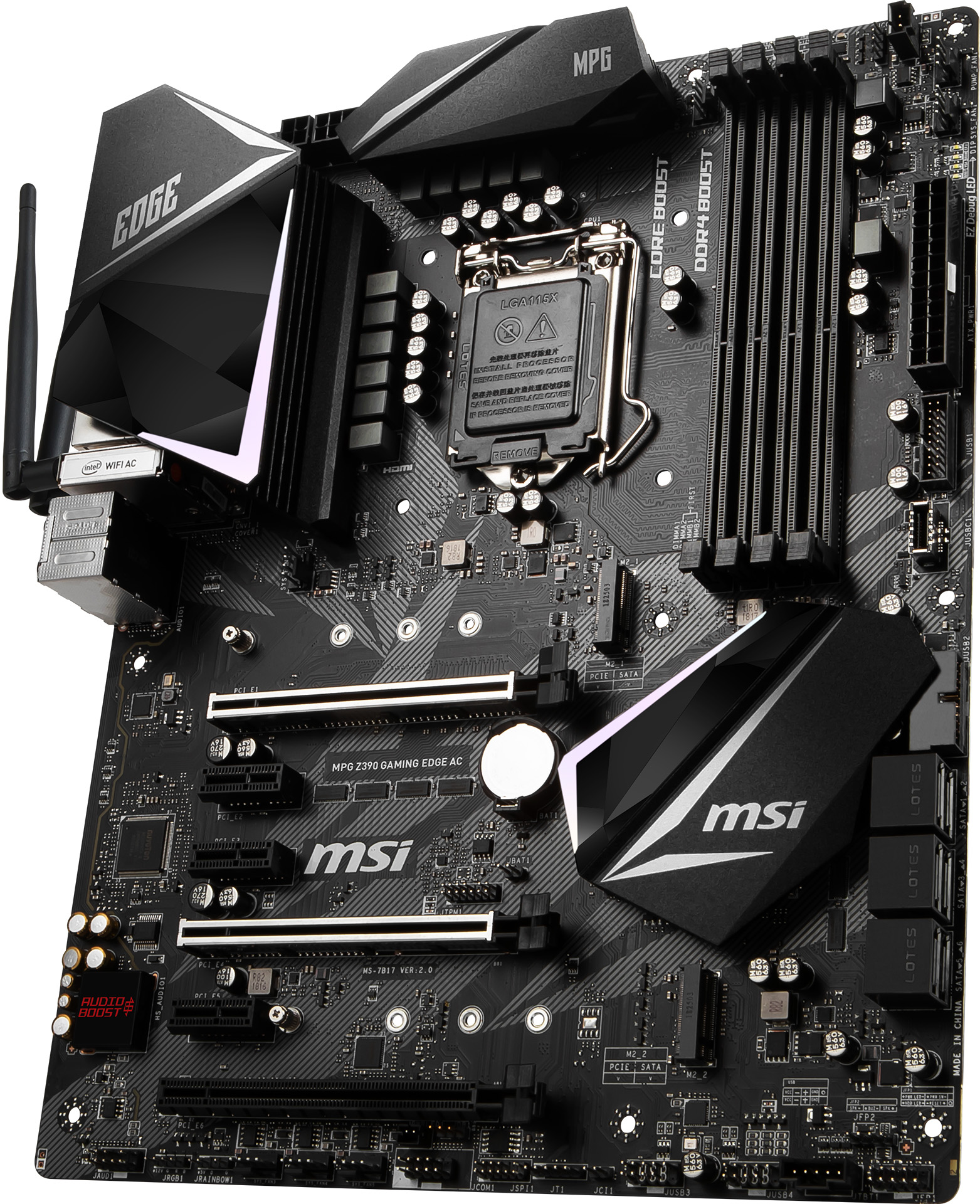Review Msi Mpg Z390 Gaming Edge Ac Mainboard Hexus Net