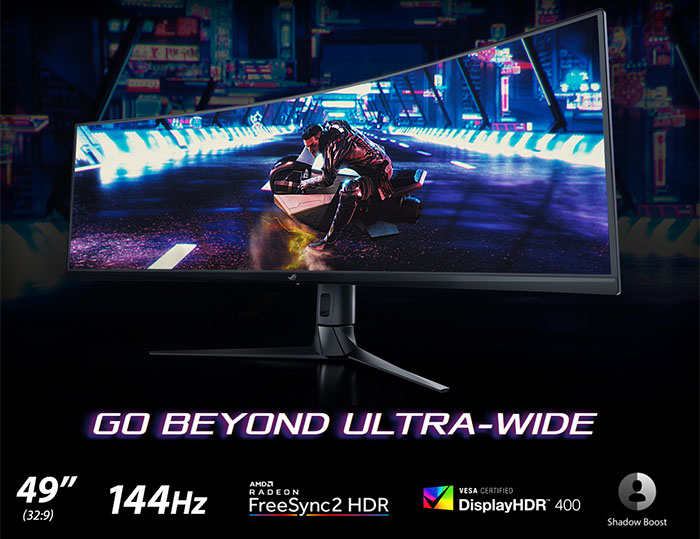 ROG Strix XG49VQ, Monitores