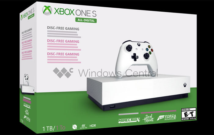 Xbox One S All-Digital Edition pictured - Hardware - News