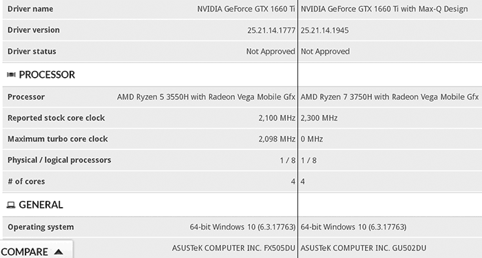 Ryzen 5 3550h gtx best sale 1660 ti