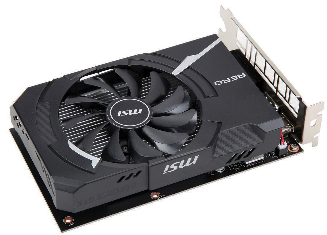 ☆MSI GeForce GTX 1650 AERO ITX 4GB グラフィックボード☆ - パーツ