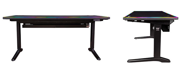 Thermaltake releases its Level 20 RGB Battlestation Gaming Desk - Peripherals - News - HEXUS.net