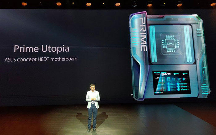 Asus Showcases Prime Utopia Motherboard Concept Mainboard News