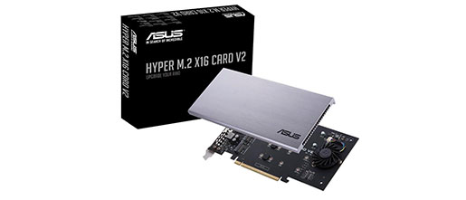 Asus Updates Hyper M2 X16 V2 Nvme Raid Card Storage News 6113