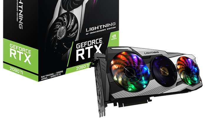 MSI launches GeForce RTX 2080 Ti Lightning Z 10th Anniv Edition - Graphics  - News 