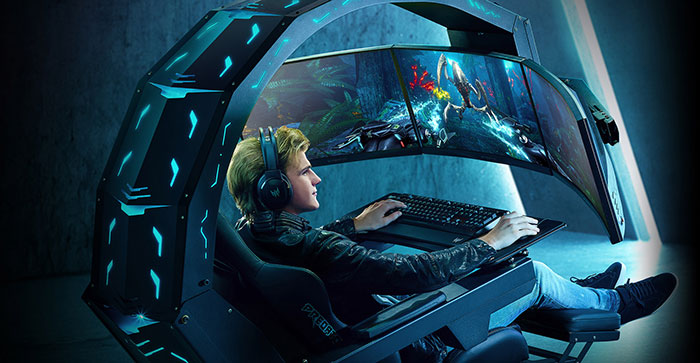 Gaming cockpit acer new arrivals