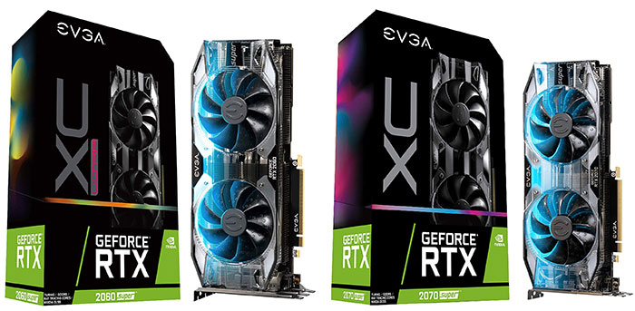 EVGA GeForce RTX Super series listed on 
